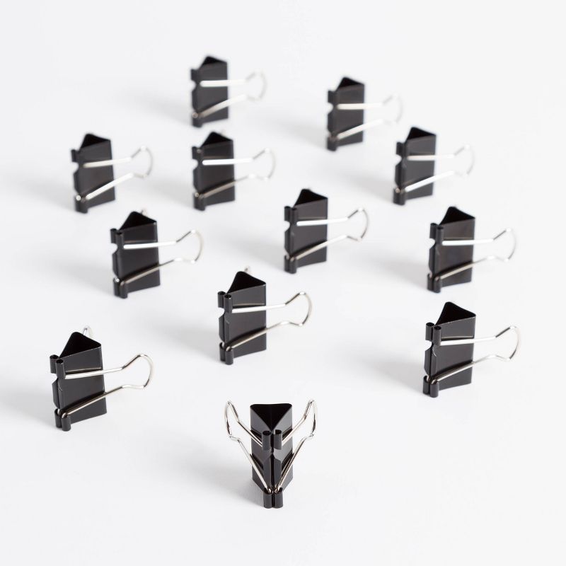 12ct Large Binder Clips - up &#38; up&#8482;, 6 of 7