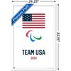 Trends International Team USA - Paralympic Logo Framed Wall Poster Prints - 3 of 4