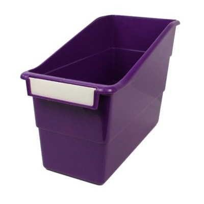 Romanoff Tattle Shelf File, Purple