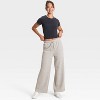 Women's Airy Sleek Wide Leg Sweatpants - All In Motion™ - 3 of 4