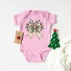 The Juniper Shop Holly Leaves Coquette Baby Bodysuit - 2 of 3
