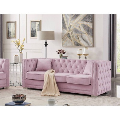 target pink couch