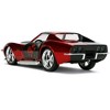 1969 Chevrolet Corvette Stingray "Harley Quinn" "DC Comics" "Hollywood Rides" Series 1/32 Diecast Model Car by Jada - 4 of 4