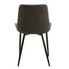 Kumasinova Set of 4 Modern Leathaire Upholstered Dining Chairs, Metal Leg Kitchen Chairs with Cushioned Seats, High Back Armless Side Chair - 4 of 4