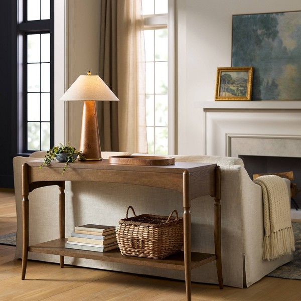 Lámpara de mesa con remate esférico - Threshold™ diseñado con Studio McGee 2