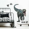 Jurassic World 2 Blue Velociraptor Giant Kids' Wall Decal: RoomMates Vinyl Self-Adhesive Wall Stickers, 10 Pieces - 2 of 4