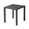 Crestlive Products Aluminum Outdoor Side Table Pool Lounge Chair Side Table Weather Resistant Small Square Coffee End Table - 4 of 4