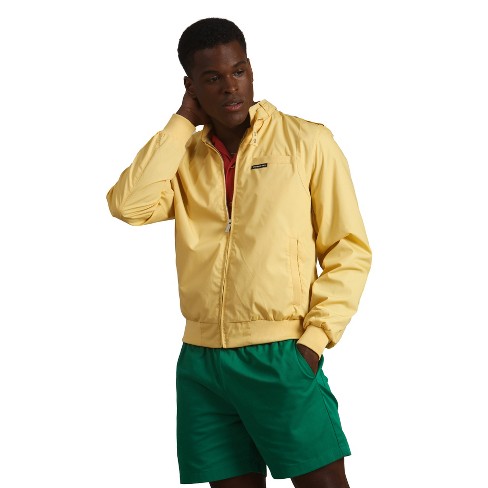 Members Only Men's Original Iconic Racer Jacket - 2x-large, Soft Yellow :  Target