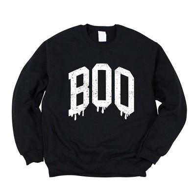 Simply Sage Market Women's Graphic Sweatshirt Boo Distressed