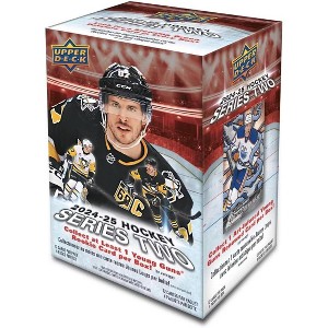 Upper Deck 2024/25 Series 2 Hockey Blaster Box, 4 Packs Per Box, 12 Cards Per Pack - 1 of 1
