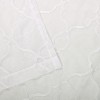 Sheer Geometric Lattice Curtain Set with 2 Panels and Rod Pockets by Blue Nile Mills - 3 of 4
