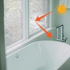Unique Bargains Floral Pattern Window Privacy Film 39.37"L x 17.72"W Clear 1 Pc - 3 of 4