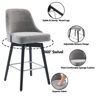 coucheta Soft Upholstered Dining Chairs and Bar Stools, Comfortable, Affordable