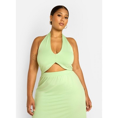 Rebdolls Women's Jae Halter Crop Top
