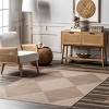Nuloom Simple Diamond Easy-Jute Pet Friendly Machine Washable Area Rug - 2 of 4