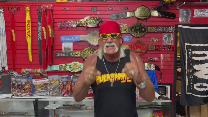 WWE Legends Elite Hulk Hogan with Cape Action Figure (Target Exclusive), 2 of 11, play video