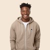Dalix Astronaut Embroidered Hoodie Fleece Sweatshirt Zip Front Mens - 4 of 4