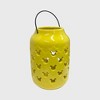 Disney 6.8" Ceramic Mickey Mouse Candle Lantern Yellow/Black: Garden Accessory, Pillar & Tealight Compatible - image 2 of 4