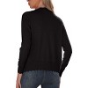 Women's Slim Fit Long Sleeve V-Neck Cardigan Sweater Lightweight Knit Button Down Shrug Cardigans - 4 of 4