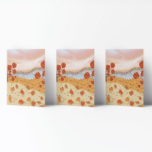 Fall/Halloween Greeting Card Pack Sets (3 ct) So Much To Be Thankful For by Ramus & Co - 1 of 4