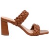 Dunes + CUSHIONAIRE Technology Women's Iris braided Heel Sandal +Memory Foam and Wide Widths Available - 3 of 4