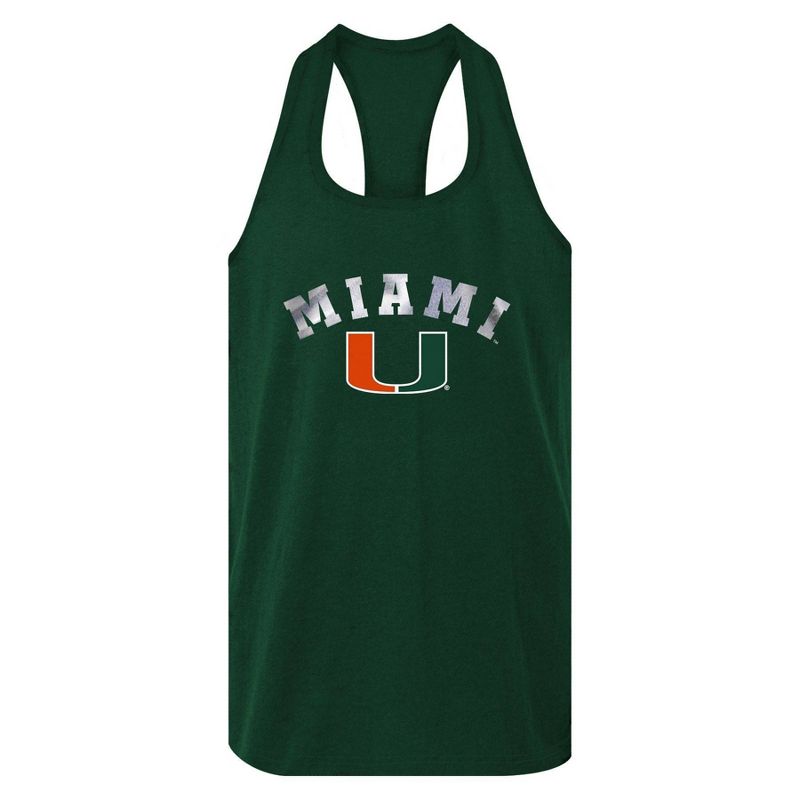 NCAA Miami Hurricanes Girls&#39; Tank Top, 2 of 4