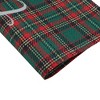 Unique Bargains Christmas Place Mats Linen Red Green White 13 " x 17.7 " 2Pcs - 4 of 4