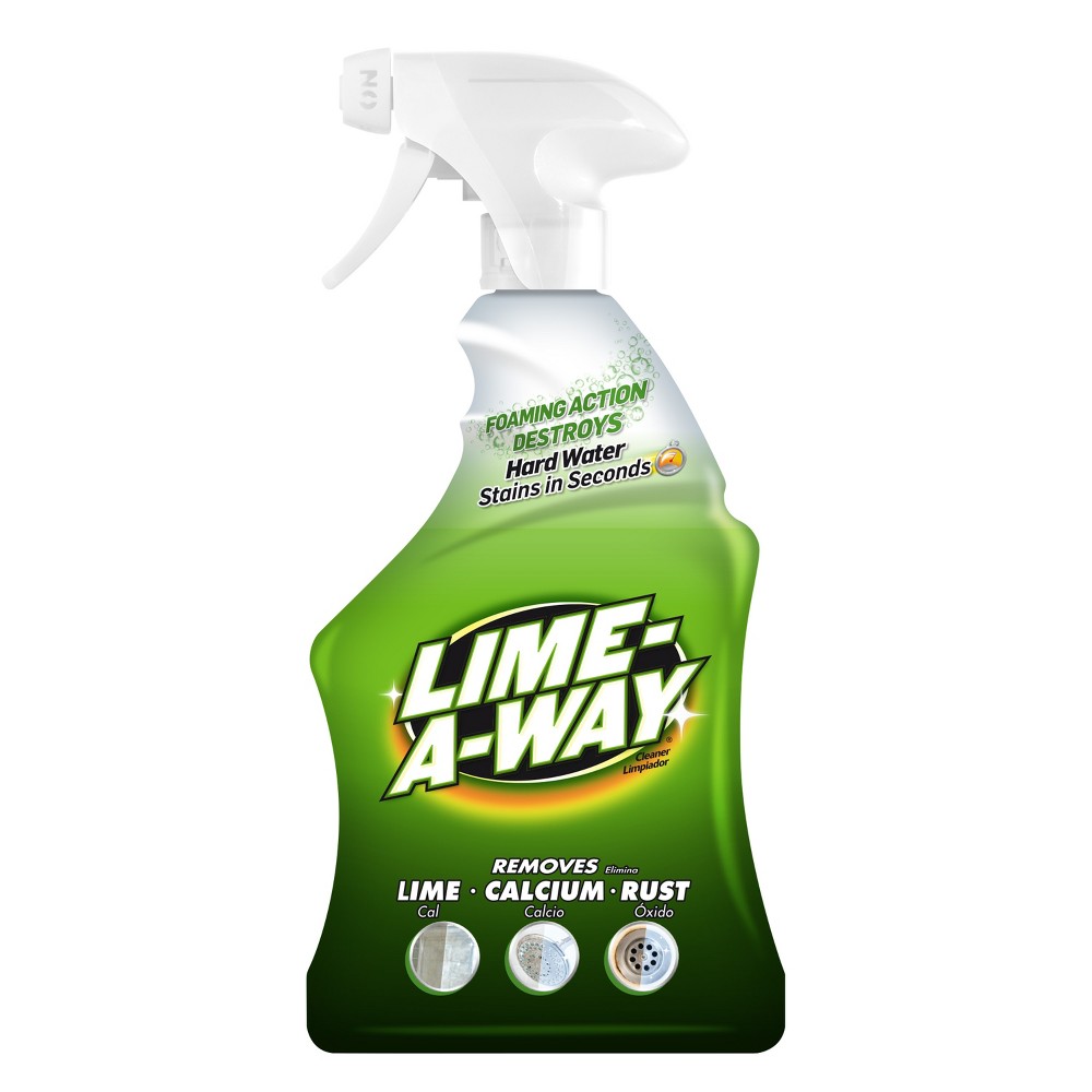 Photos - Cleaning Agent Reckitt Benckiser Lime-A-Way Lime Calcium Rust Bathroom Cleaner - 22 fl oz: Unscented, Liquid, Spray Bottle 