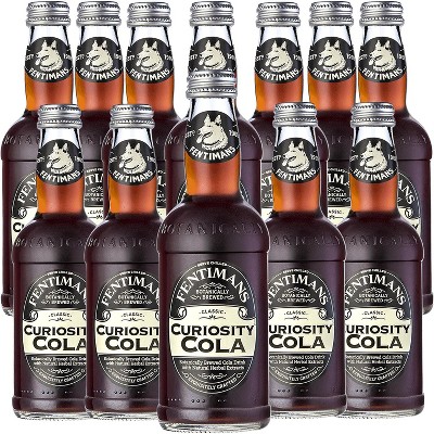 Fentimans Botanically Brewed Curiosity Cola Sparkling Soda, 12 Pack, 9.3 fl oz Bottles – Premium Craft Soda/Mixer for Cocktails & Refreshing Drinks