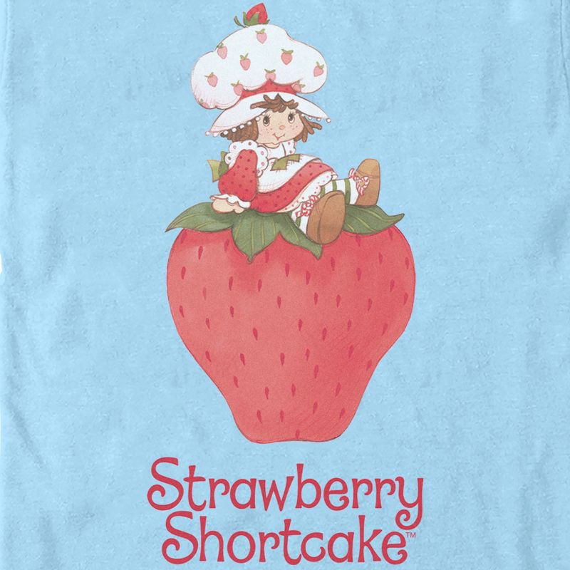 Men's Strawberry Shortcake Cutie on a Strawberry T-Shirt, 2 of 5