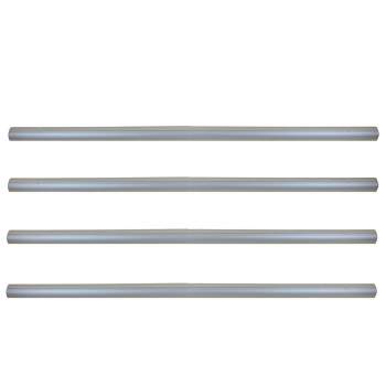 Pool Central Aluminum Tubes for In-Ground Pool Cover Reel System 3'' x 16' - Gray