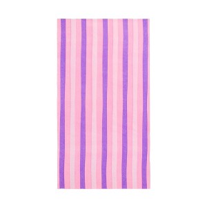 Daydream Society - Sugarplum Stripe Guest Napkins - Pack of 16 Paper Napkins - 1 of 4