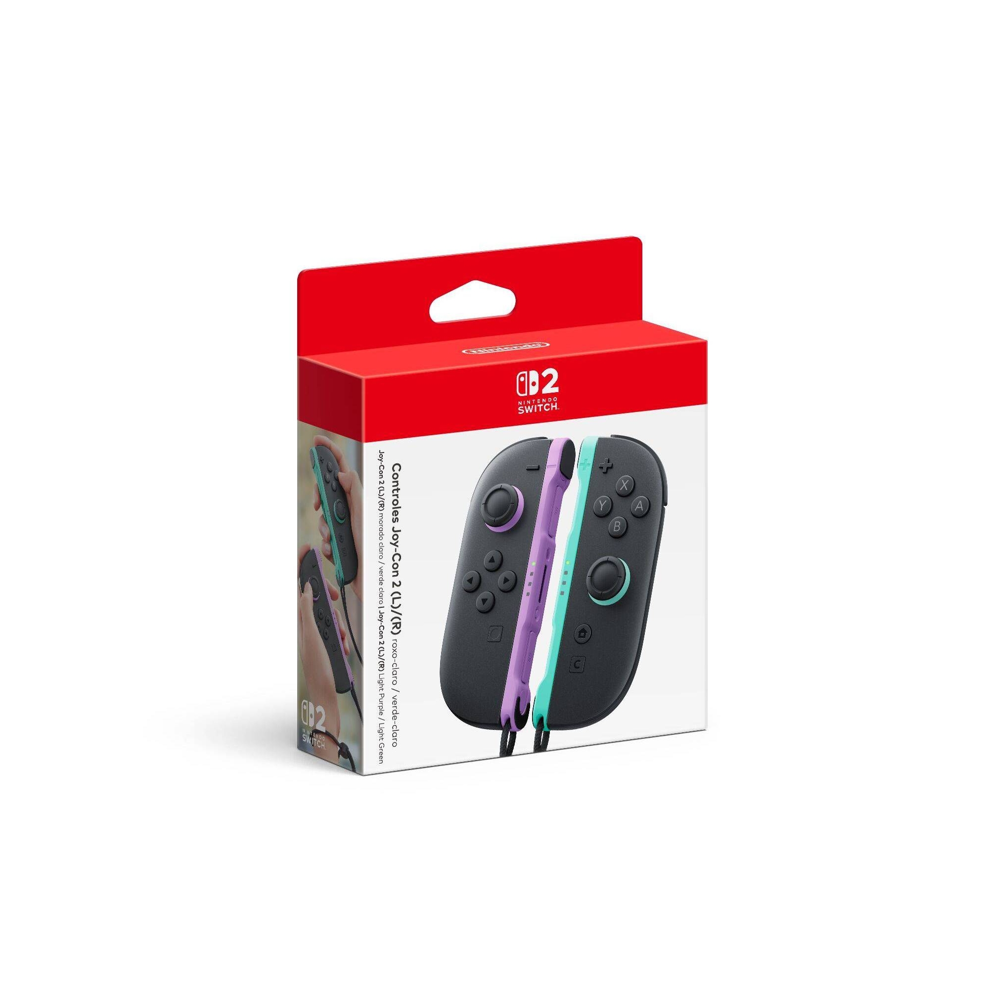 Nintendo Joy-Con 2 (L)/(R) - Light Purple/Light Green