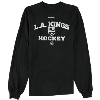 Reebok Mens Los Angeles Kings Hockey Graphic T-Shirt, Black, Small
