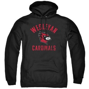 Wesleyan University Official Mascot Logo Adult Pull-Over Hoodie - 1 of 4