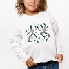 The Juniper Shop Shamrocks And Dancing Skeletons Toddler Graphic Sweatshirt - 2 of 2