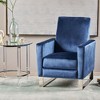 CENGHU Modern Glider Swivel Recliner Chair for Adult, Fabric Single Reclining Armchair, Mid Century Modern Pushback Chair for Living Room, Bedroom - 3 of 4