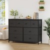 SUGIFT 8 Drawer Dresser Organizer Closet Storage Cabinet with Foldable Fabric Drawer - 4 of 4