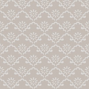 Laura Ashley Coralie Dove Grey Wallpaper - 1 of 4