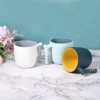 Unique Bargains Home Travel Durable Plastic Toothbrush Holder Toothbrush Cup 1 Pc - 3 of 4