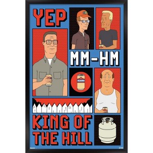 Trends International King of the Hill (2025) - The Neighbors of Arlen MM-HM Framed Wall Poster Prints - 1 of 4