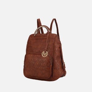 MKF Collection Torra Milan “M” Signature Trendy Spacious Backpack by Mia K - 1 of 4