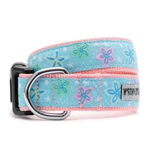 The Worthy Dog Starfish Floral Adjustable Dog Collar - 1 of 3