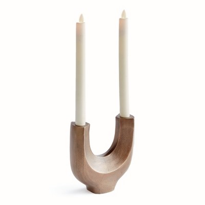 Plum & Post Zoey 2-Taper Candelabra Candle Holder