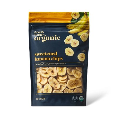 Organic Sweetened Banana Chips - 11.5oz - Good & Gather™