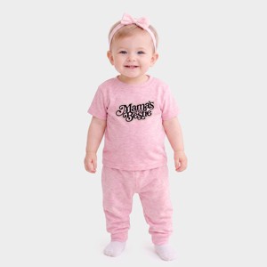The Juniper Shop - Infant Jogger Pant Crew Set - Mama's Little