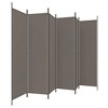 vidaXL 6-Panel Room Divider Anthracite 118.1"x78.7" Fabric - 4 of 4