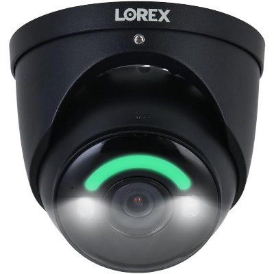 Lorex 4K IP Wired Dome Security Camera with Smart Security Lighting and Smart Motion Detection E896DDB