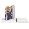 Stride QuickFit D-Ring View Binder 1" Capacity 8 1/2 x 11 White 87010 - 2 of 4