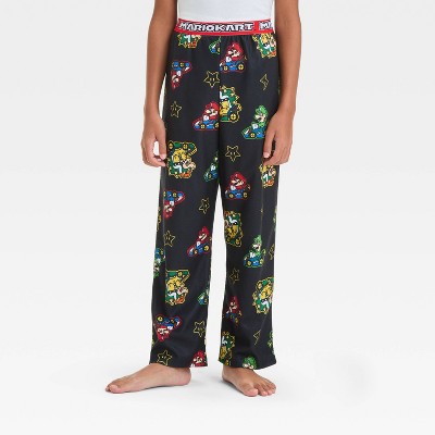 Boys' Mario Kart Pajama Pants - Black